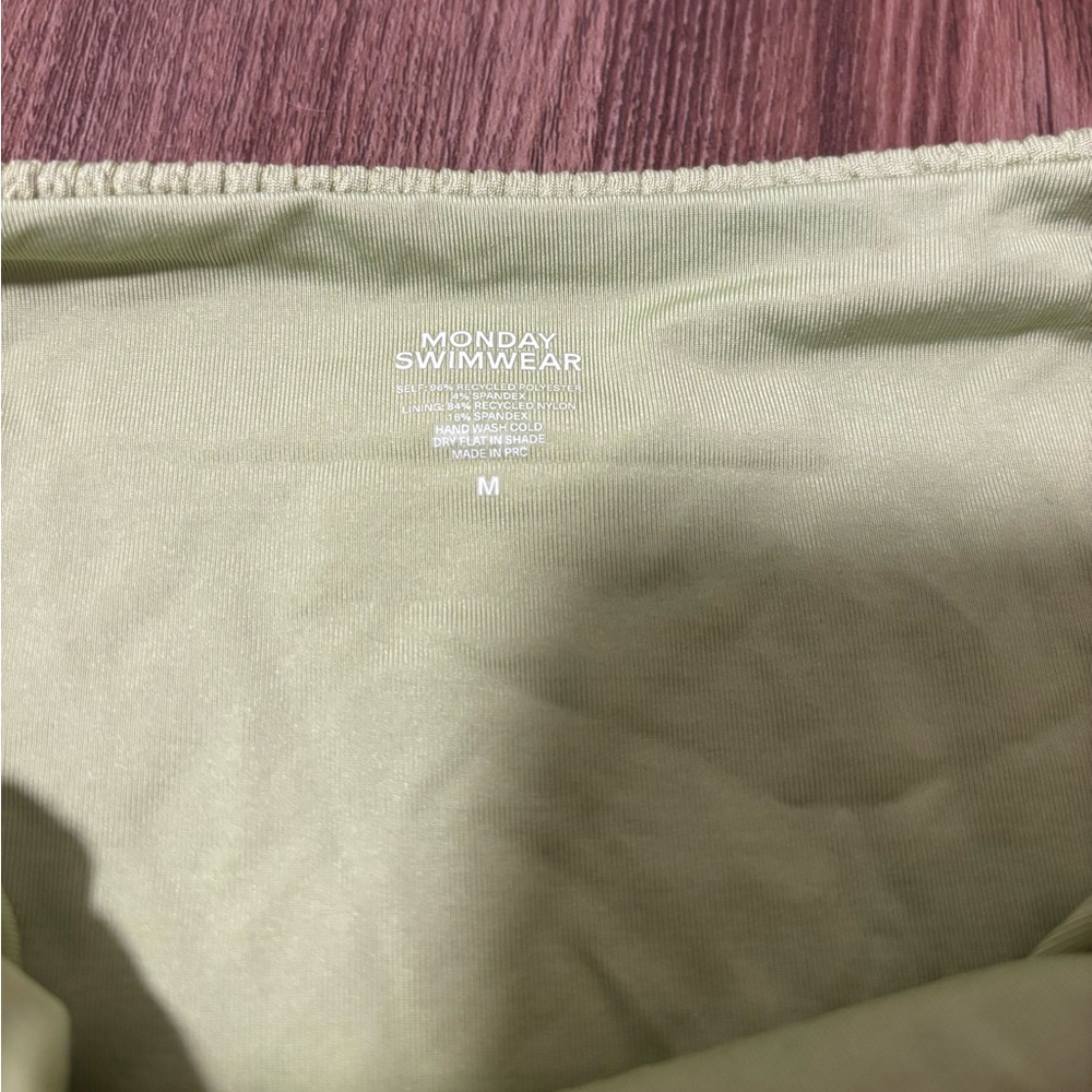 Monday Swimwear Light Green Clovelly Bikini - Picture 3 of 5